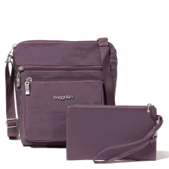 Baggilini, Pocket Crossbody With RFID Wristlet-Baggallini Inc New
