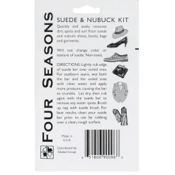 Four Seasons, Suede Bar and Brush Kit-Miami Leather Co Clearance