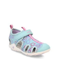 Girl's Geox, Whinberry Sandal - Toddler & Little Kid-Geox USA Inc Discount