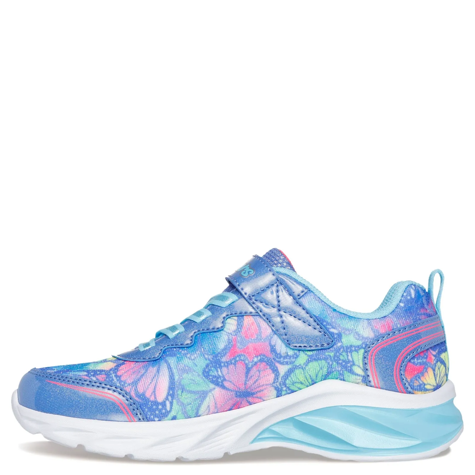 Girl's , Coastline - Flutter Fly Sneaker - Little Kid & Big Kid-Skechers Best