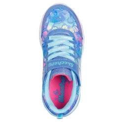 Girl's , Coastline - Flutter Fly Sneaker - Little Kid & Big Kid-Skechers Best