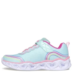 Girl's , Heart Lights - Retro Hearts Sneaker - Little Kid-Skechers New