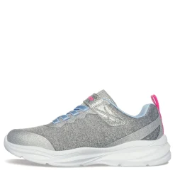 Girl's , Power Jams - Everyday Bestie Sneaker - Wide Width - Little Kid-Skechers Clearance