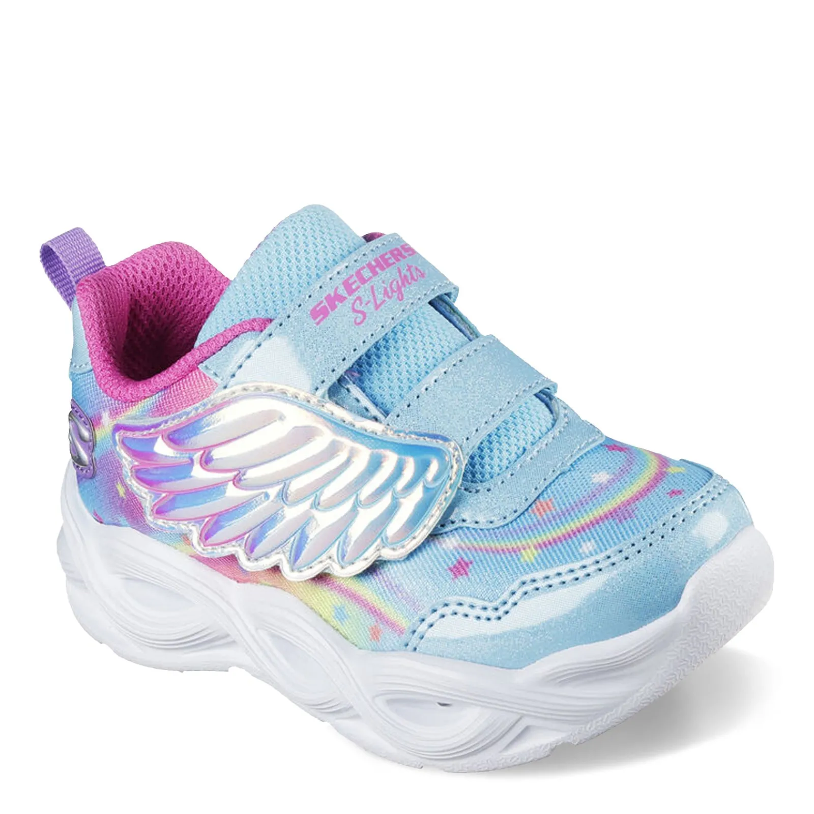 Girl's , S Lights: Twisty Glow Sneaker - Toddler-Skechers New