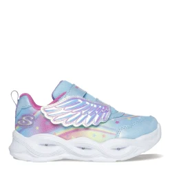 Girl's , S Lights: Twisty Glow Sneaker - Toddler-Skechers Discount