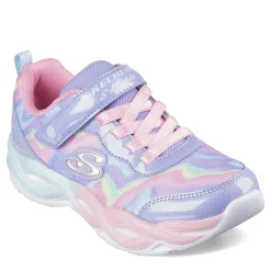 Girl's , S-Lights: Twisty Glow - Sorbet Swirl Sneaker - Little Kid-Skechers Best