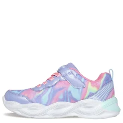 Girl's , S-Lights: Twisty Glow - Sorbet Swirl Sneaker - Little Kid-Skechers Outlet