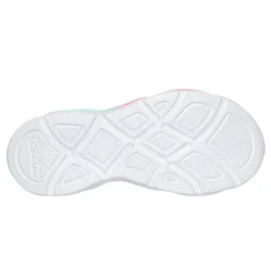 Girl's , S-Lights: Twisty Glow - Sorbet Swirl Sneaker - Little Kid-Skechers Outlet