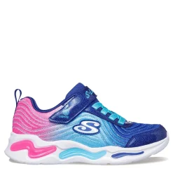 Girl's , S-Lights: Wavy Beams - Ombre Express Sneaker - Little Kid-Skechers Online