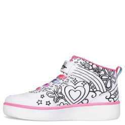 Girl's , Sport Court 92 - Color Me Kicks Sneaker - Little Kid & Big Kid-Skechers