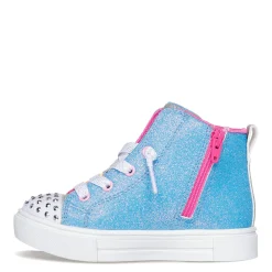 Girl's , Twinkle Toes: Twinkle Sparks - Heart Pop Sneaker - Toddler-Skechers New
