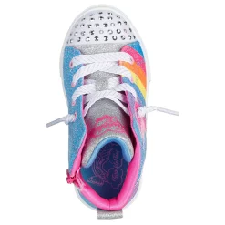 Girl's , Twinkle Toes: Twinkle Sparks - Heart Pop Sneaker - Toddler-Skechers New