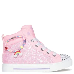 Girl's , Twinkle Toes: Twinkle Sparks - Charm Bestie High Top Sneaker - Little Kid-Skechers Online