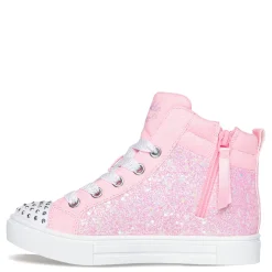 Girl's , Twinkle Toes: Twinkle Sparks - Charm Bestie High Top Sneaker - Little Kid-Skechers