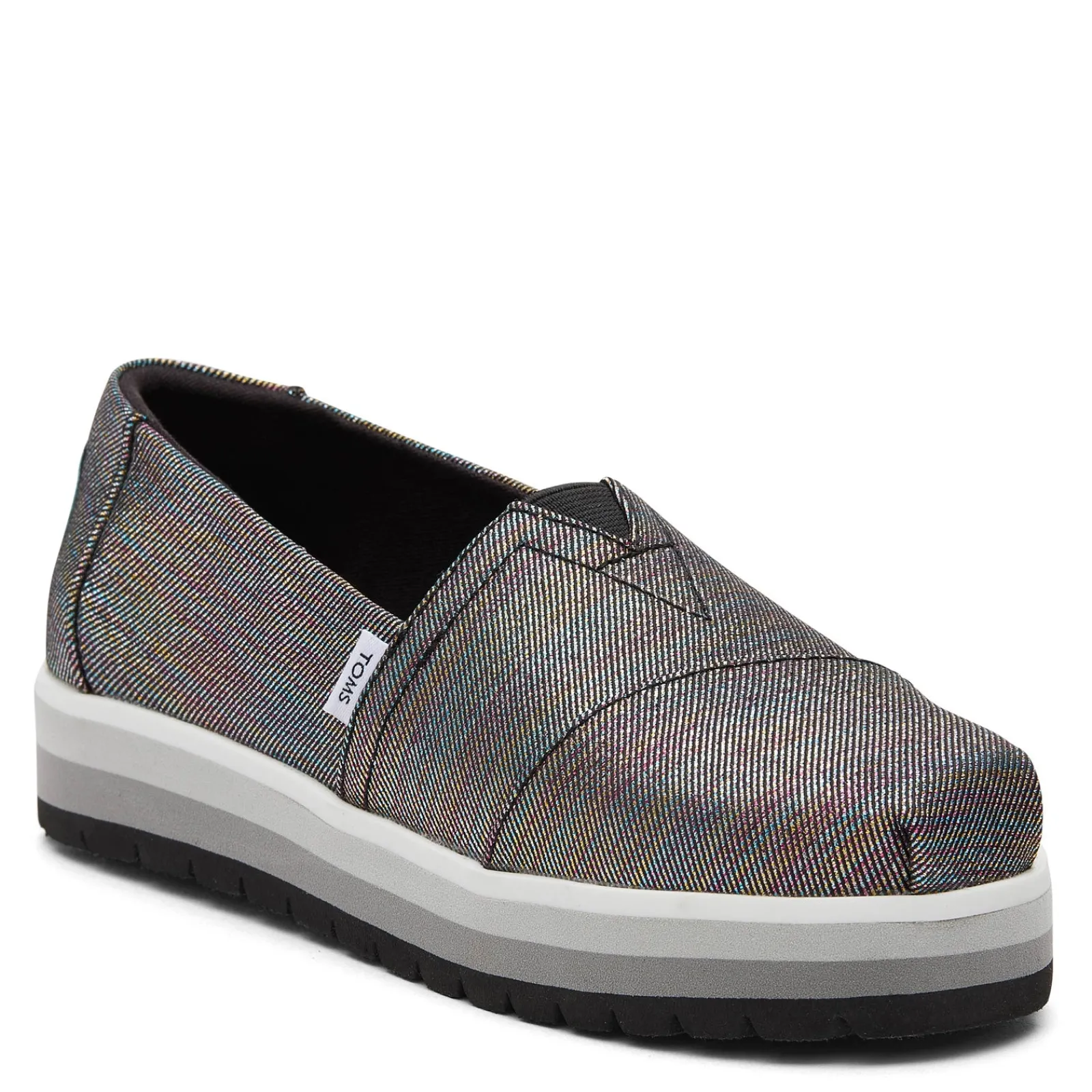 Girl's , Alpargata Platform Slip-On - Little Kid & Big Kid-TOMS