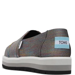 Girl's , Alpargata Platform Slip-On - Little Kid & Big Kid-TOMS