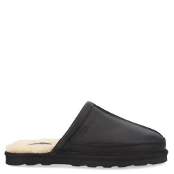 Men's , Leather Scuff Slipper-Clarks Hot