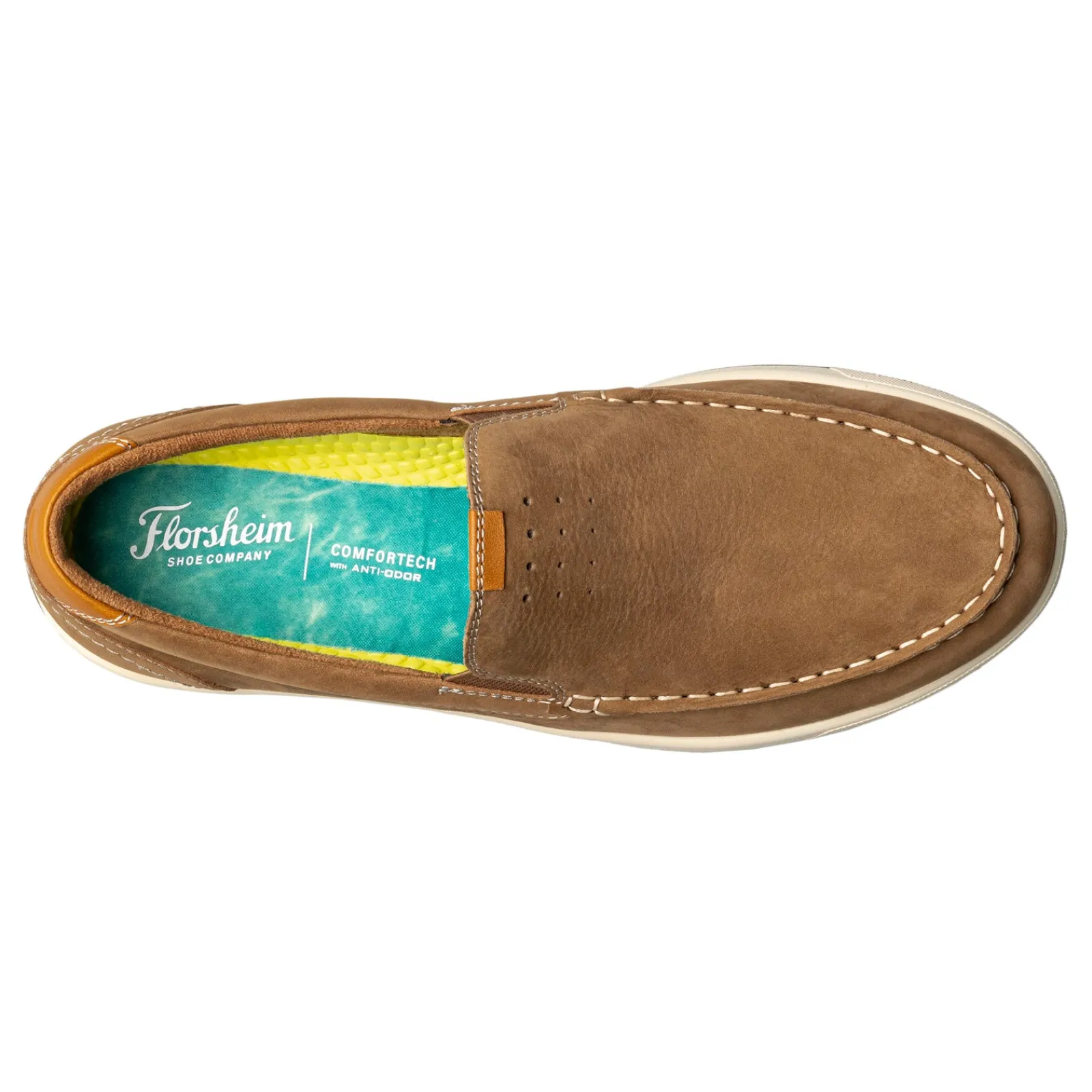 Men's , Crossover Moc Toe Slip-On-Florsheim New