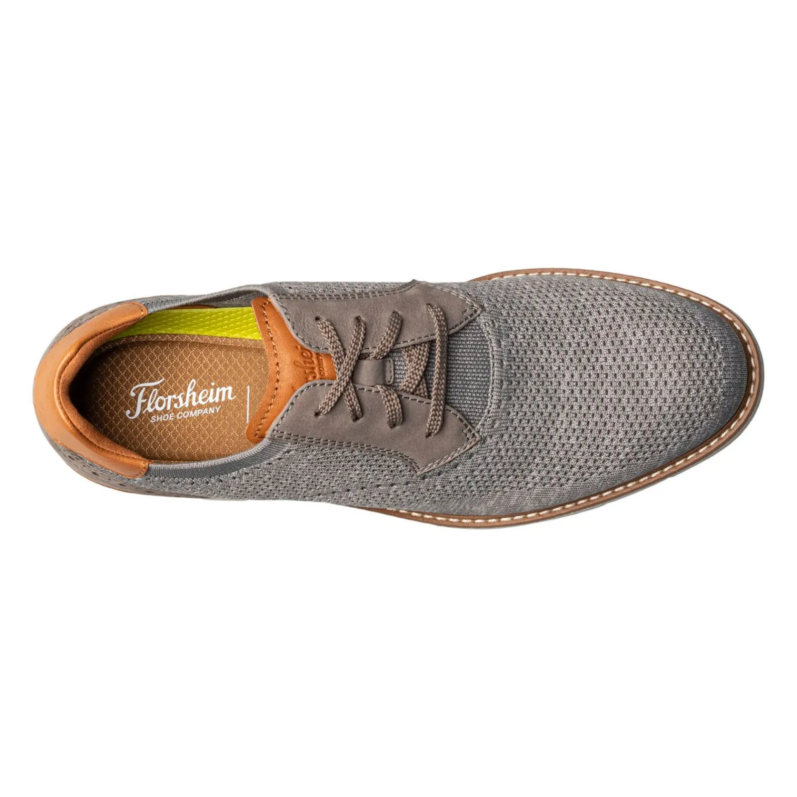 Men's , Vibe Knit Plain Toe Oxford-Florsheim