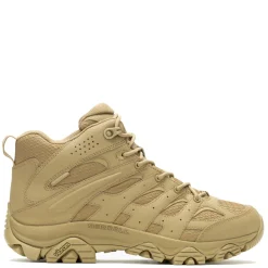 Men's , Moab 3 Mid WP Tactical Work Boot - Wide Width-Merrell