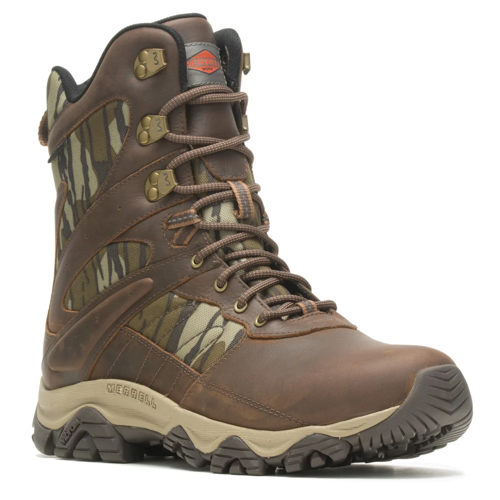 Men's , Moab 2 Timber 8in Waterproof Boot-Merrell Hot