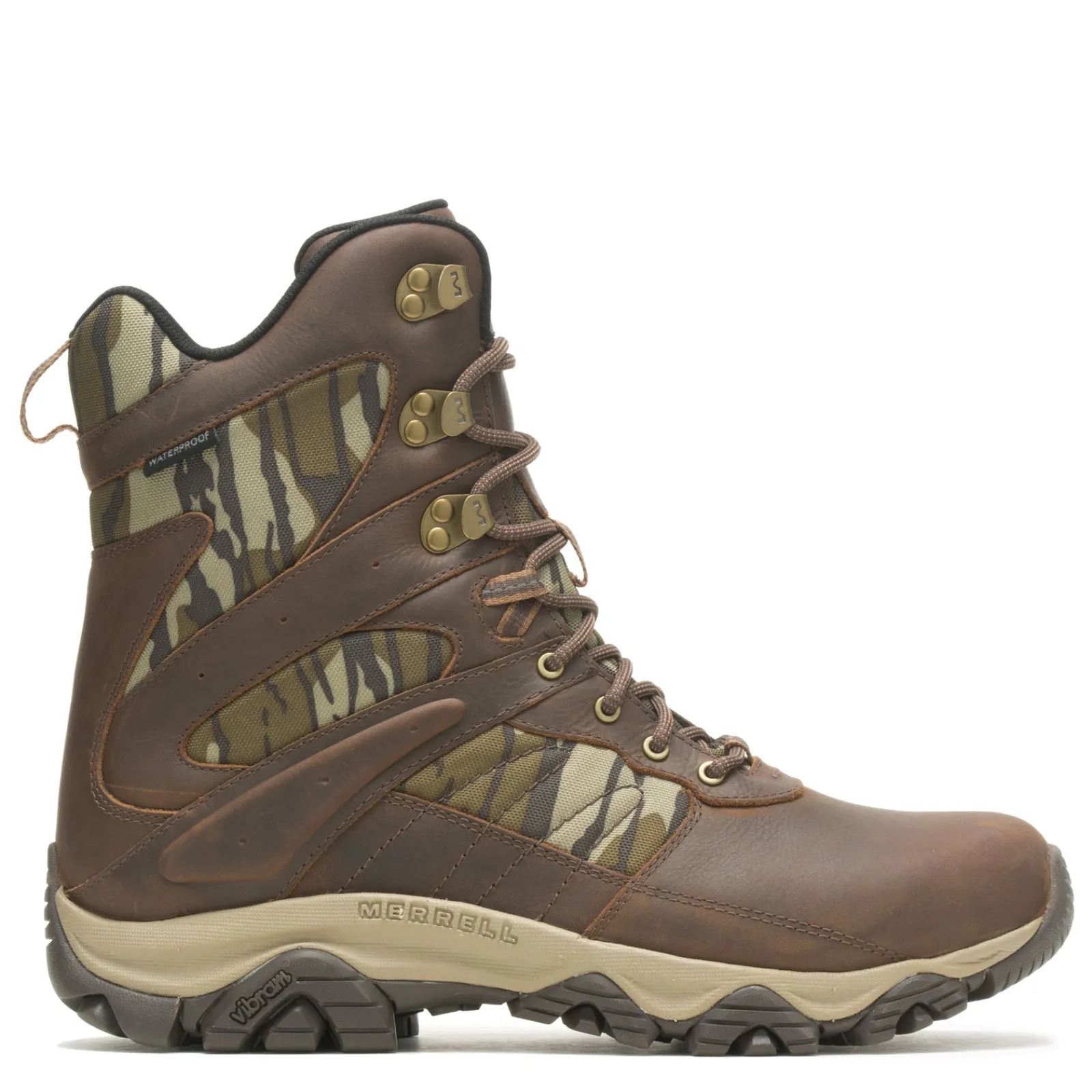 Men's , Moab 2 Timber 8in Waterproof Boot-Merrell Hot