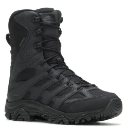 Men's , Moab 3 WP Tactical Zip 8in Work Boot - Wide Width-Merrell Clearance