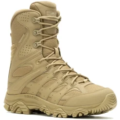 Men's , Moab 3 WP Tactical Zip 8in Work Boot - Wide Width-Merrell Discount