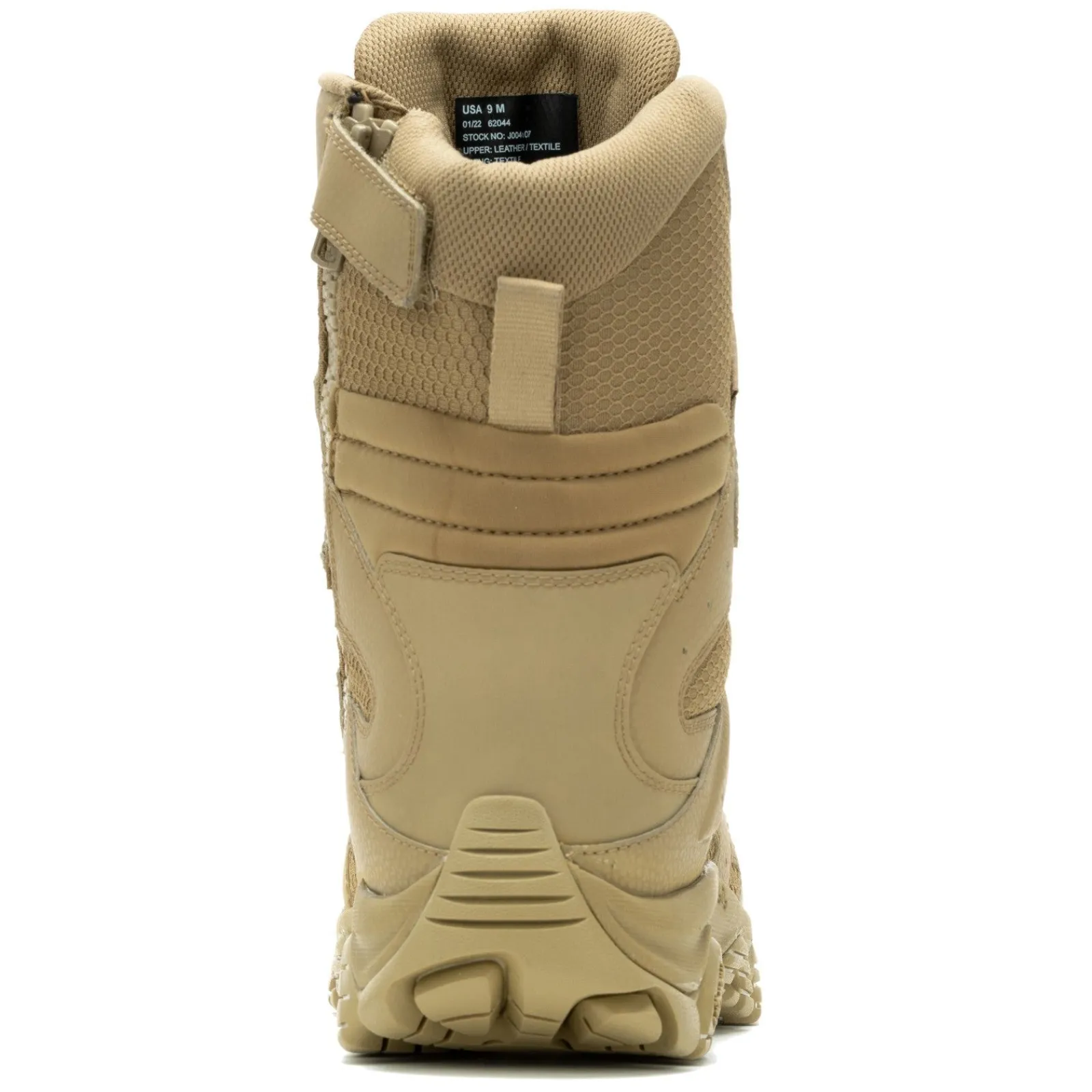 Men's , Moab 3 WP Tactical Zip 8in Work Boot - Wide Width-Merrell Discount