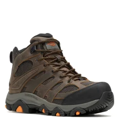 Men's , Moab Vertex 2 Mid CF Safety Work Boot-Merrell
