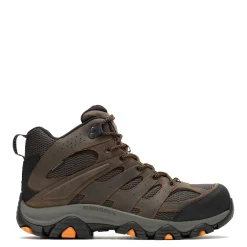 Men's , Moab Vertex 2 Mid CF Safety Work Boot - Wide Width-Merrell Discount