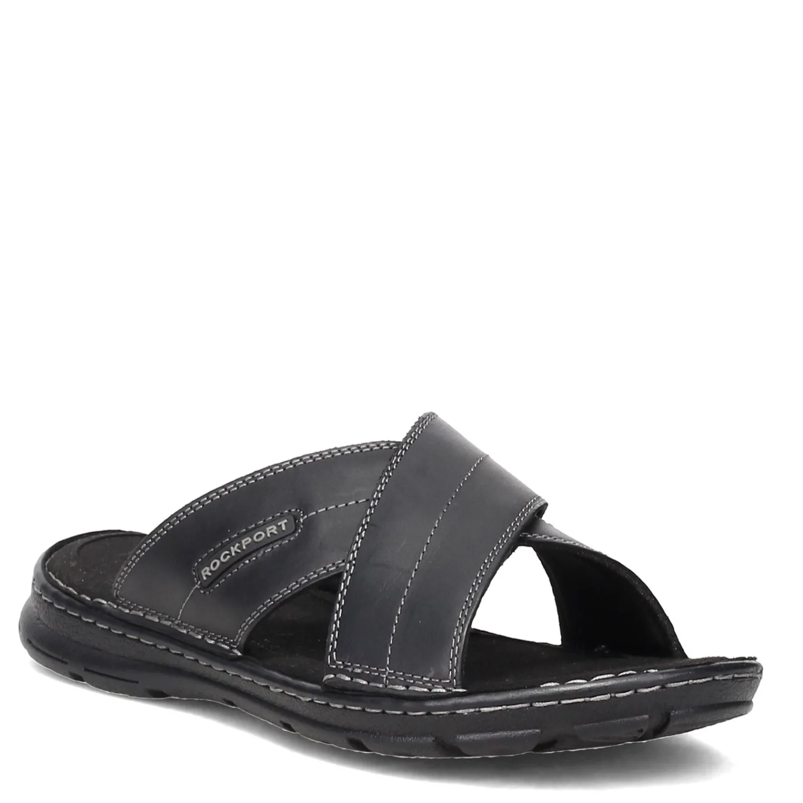 Men's , Darwyn Cross Band Slide Sandal-Rockport Online
