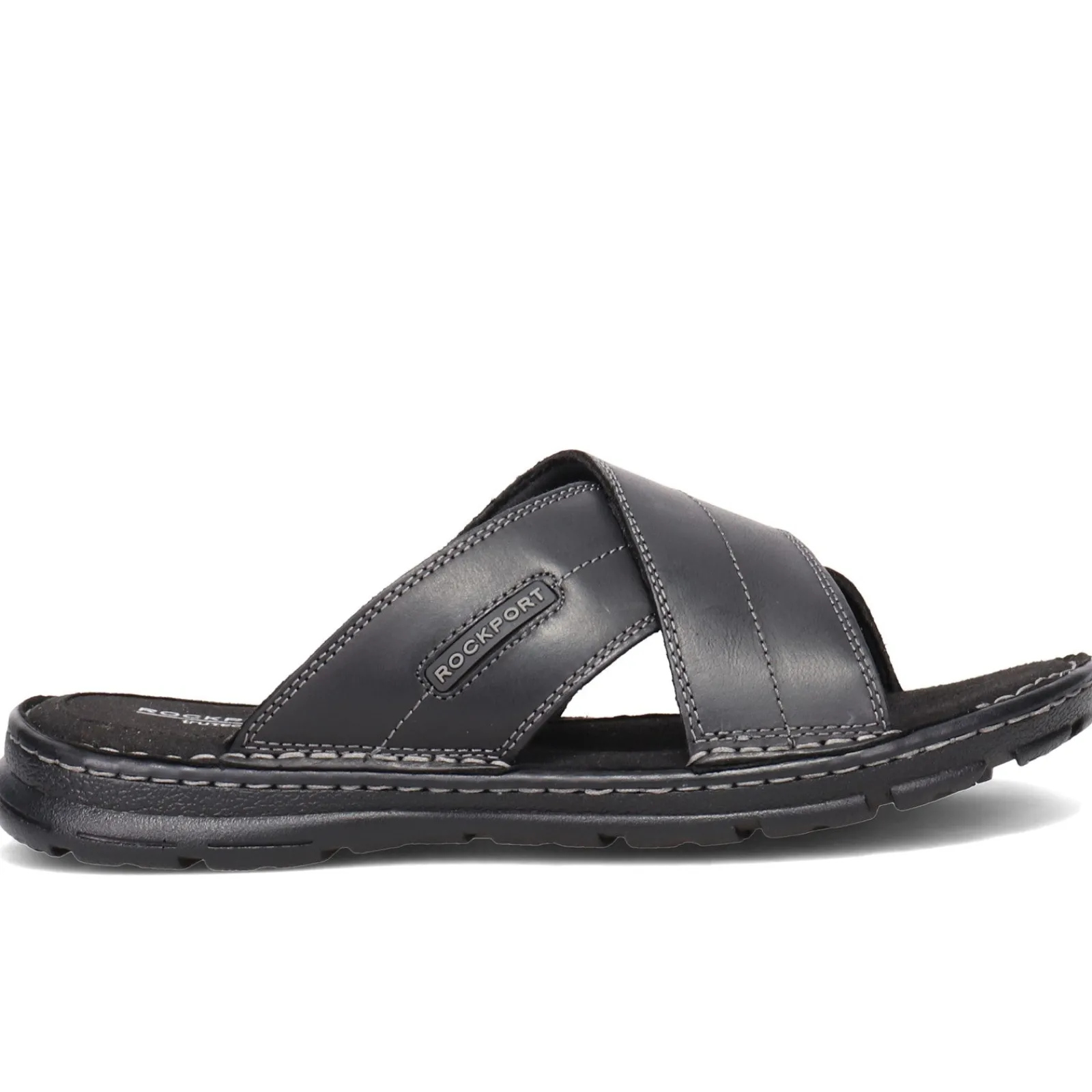 Men's , Darwyn Cross Band Slide Sandal-Rockport Online