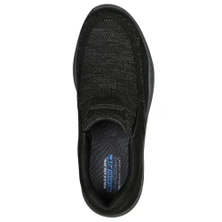 Men's , Relaxed Fit: Cohagen - Knit Walk Sneaker - Extra Wide Width-Skechers Best