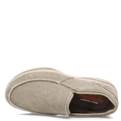 Men's , Relaxed Fit Creston Moseco Slip-On - Wide Width-Skechers Outlet