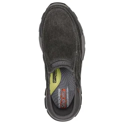 Men's , Slip-ins Relaxed Fit: Respected - Holmgren Slip-On - Extra Wide Width-Skechers