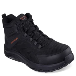 Men's , Speed-Flex Trekker High-Top Carbon Toe Work Sneaker - Wide Width-Skechers Work