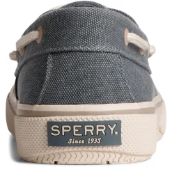 Men's , Halyard SeaCycled 2-Eye boat Shoe-Sperry