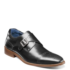 Men's , Mathis Cap Toe Monk Strap-Stacy Adams Clearance