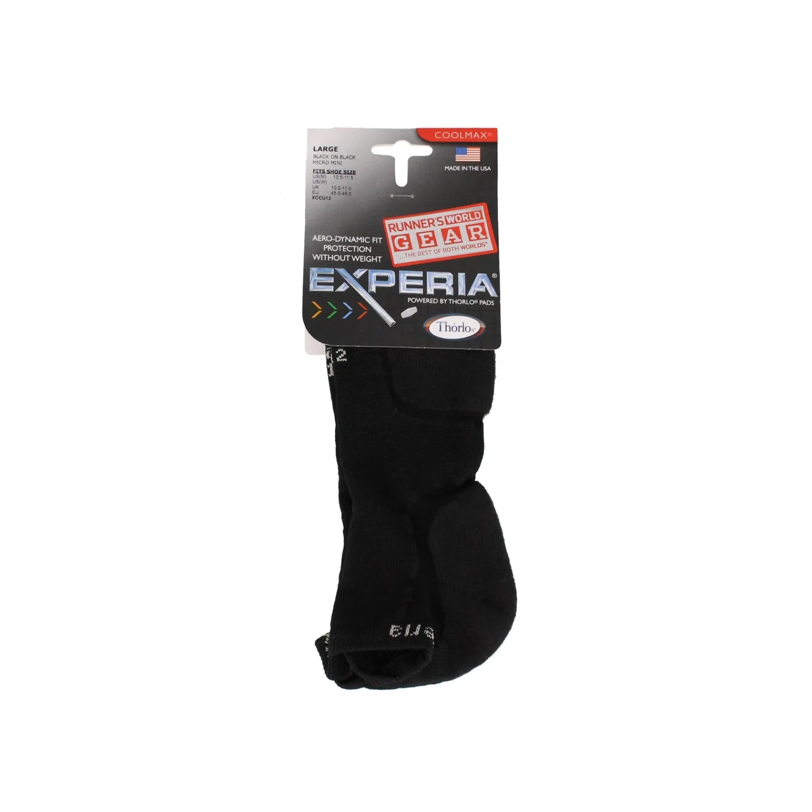 Men's , XCCU Experia Micro Socks - Large - 1 Pack-Thorlo Sale