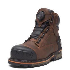 Men's , Boondock BOA 6-Inch Composite Toe Waterproof Work Boot-Timberland Pro Best