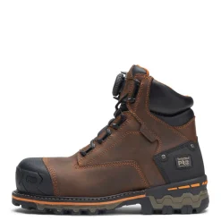 Men's , Boondock BOA 6-Inch Composite Toe Waterproof Work Boot-Timberland Pro Best