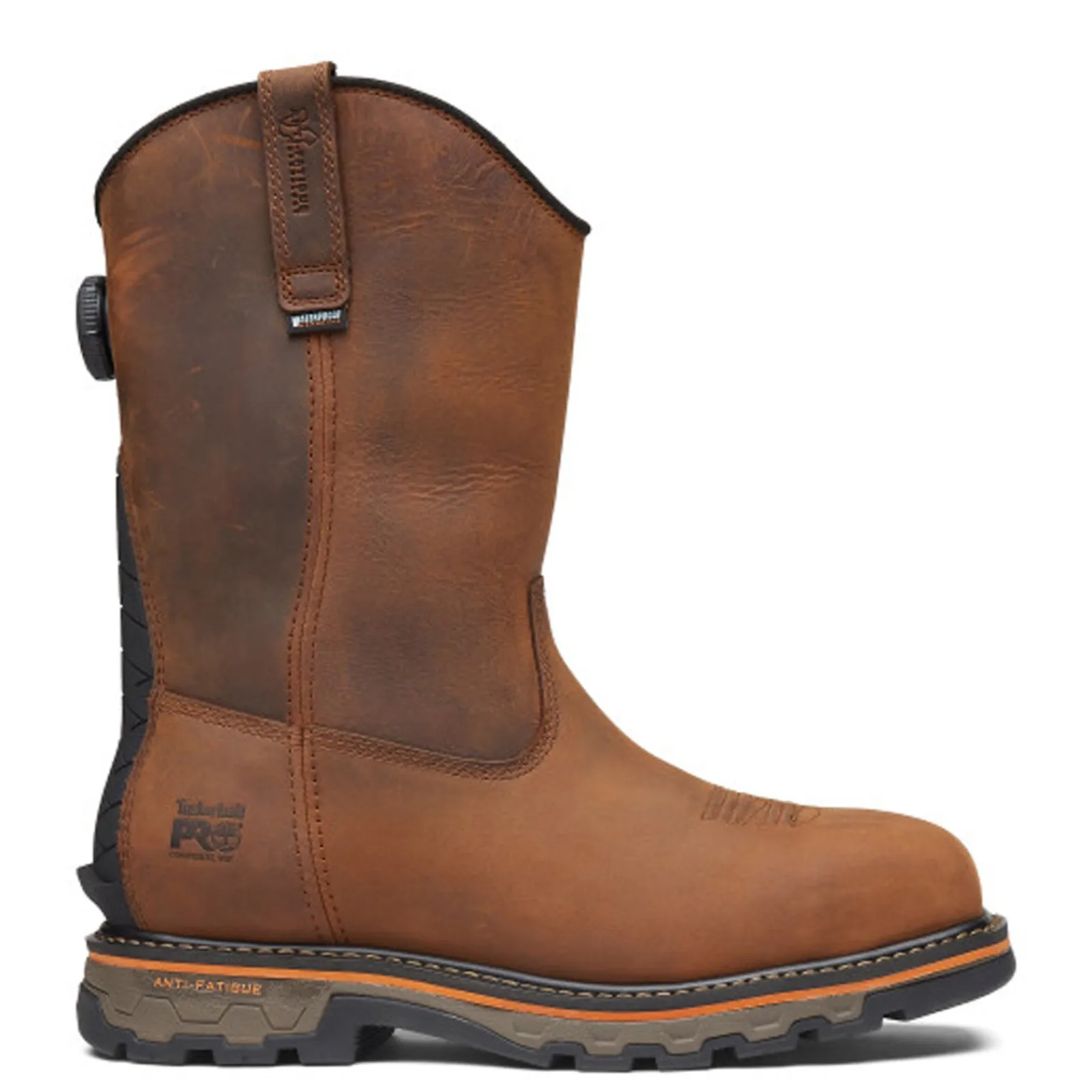 Men's , True Grit Pull On BOA Comp Toe Waterproof Work Boot-Timberland Pro Hot