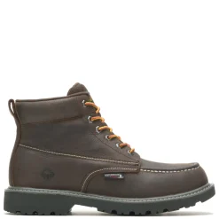Men's Boots, Floorhand Moc Toe 6 inch Waterproof Work Boot-Wolverine Outlet