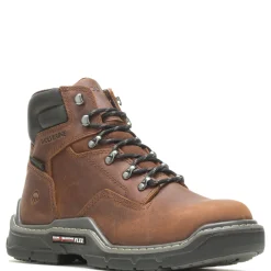 Men's Boots, Raider Durashocks 6in WP Work Boot-Wolverine Best