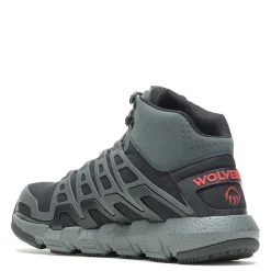 Men's Boots, Rev Vent Ultraspring Durashocks Carbonmax Mid Work Boot-Wolverine Hot