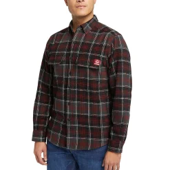 Men's , Glacier Heavyweight Flannel Shirt-Wolverine Best