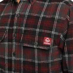 Men's , Glacier Heavyweight Flannel Shirt-Wolverine Best