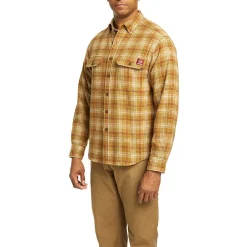 Men's , Glacier Heavyweight Flannel Shirt-Wolverine Best