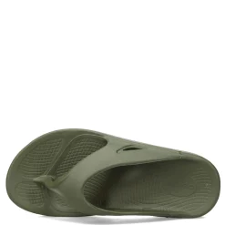 New OOFOS Unisex , OOriginal Sandal Forest Green